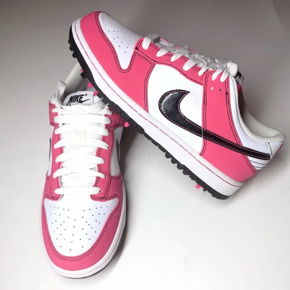 Nike Dunk NG Women’s Golf Shoes White Spark Pink 483907-101 Size- 7.5 - Picture 7 of 9